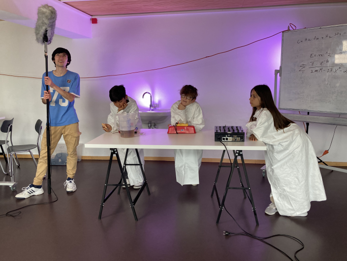 Dreharbeit Boom Krach 2024