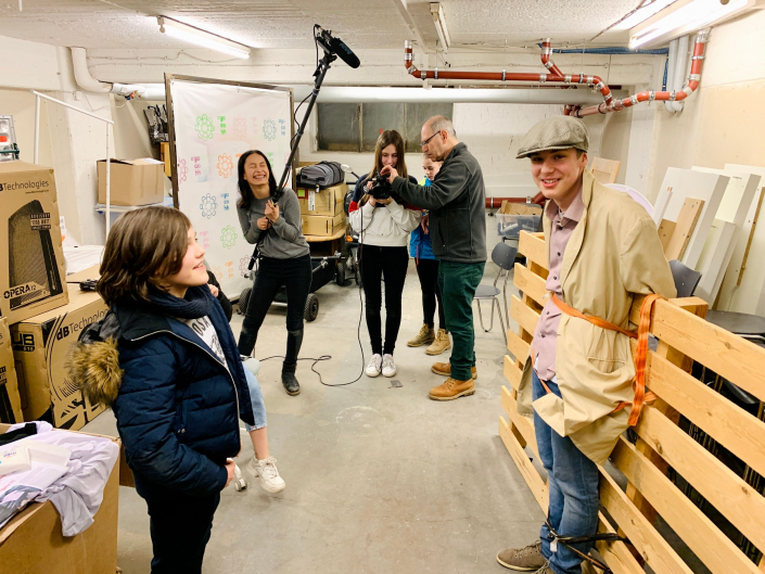 Dreharbeit-Keller-Esche